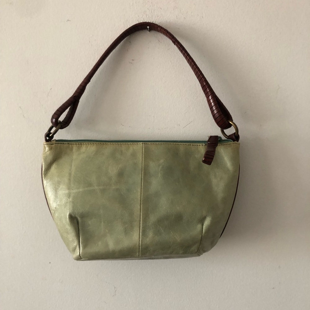 Fossil Green Leather Purse
